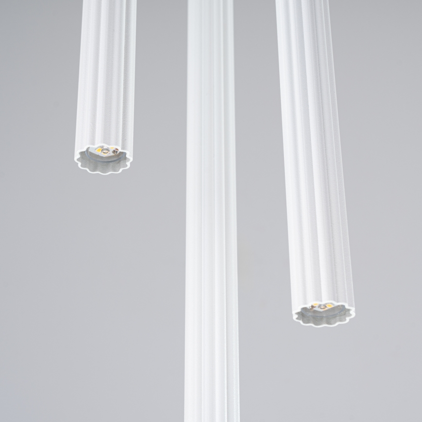 Lestenec na vrvici ARCHE 3xG9/8W/230V bela