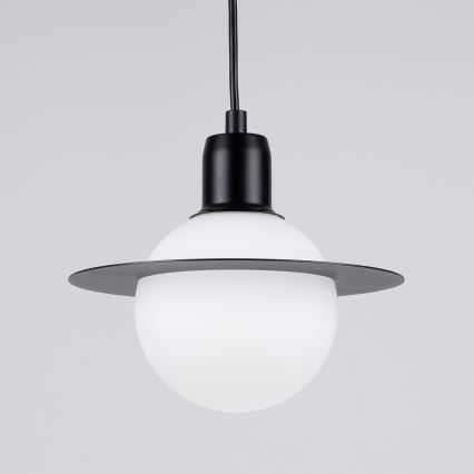 Lestenec na vrvici HYPERION 1xG9/8W/230V črna
