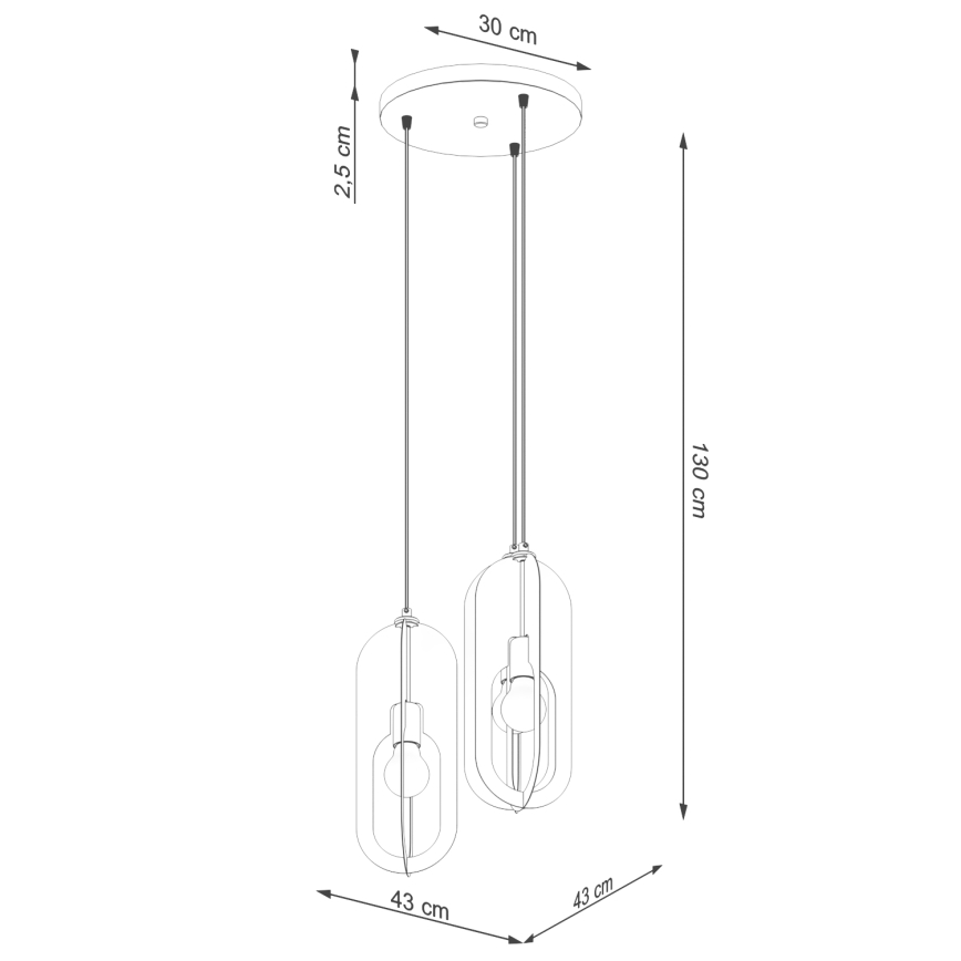 Lestenec na vrvici NICUS 3xE27/15W/230V bela