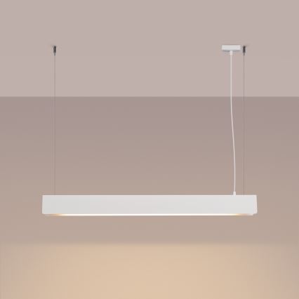 LED Lestenec na vrvici SPARK 1xG13/8,5W/230V bela