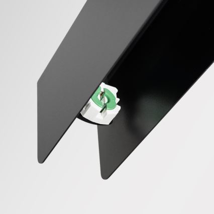 LED Lestenec na vrvici SPARK 1xG13/8,5W/230V črna