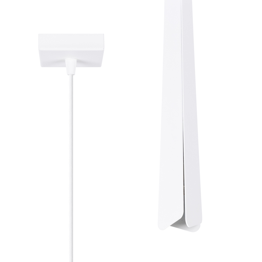 Lestenec na vrvici PRYSM 1xG9/8W/230V bela