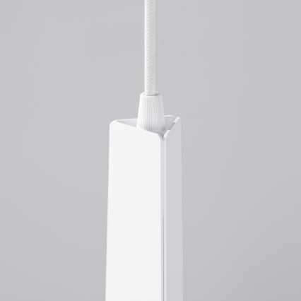 Lestenec na vrvici PRYSM 1xG9/8W/230V bela