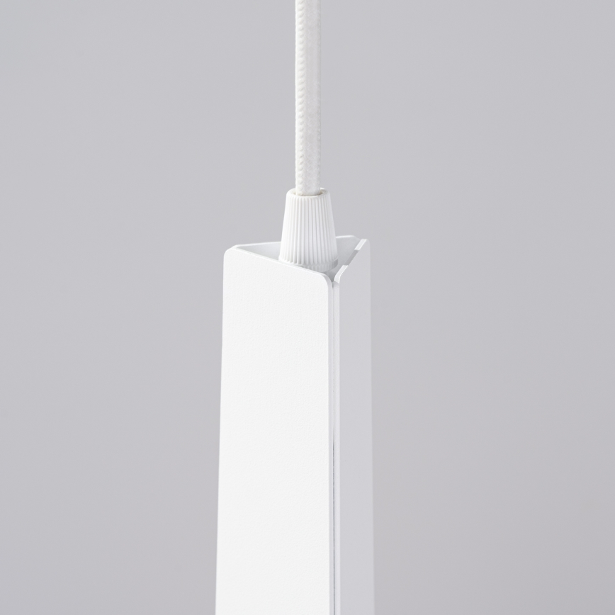 Lestenec na vrvici PRYSM 1xG9/8W/230V bela