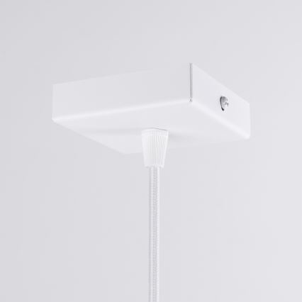 Lestenec na vrvici PRYSM 1xG9/8W/230V bela