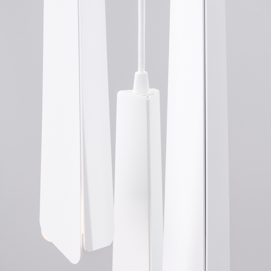Lestenec na vrvici PRYSM 3xG9/8W/230V bela