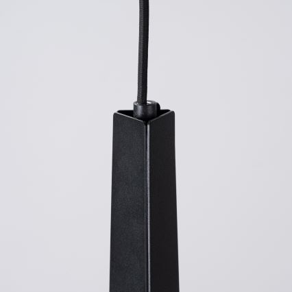 Lestenec na vrvici PRYSM 1xG9/8W/230V črna