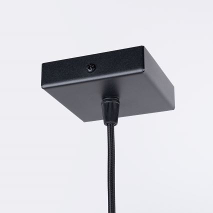 Lestenec na vrvici PRYSM 1xG9/8W/230V črna