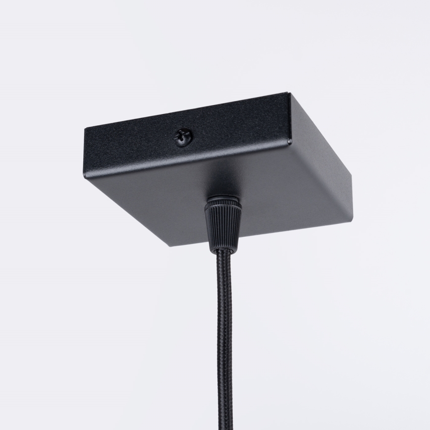 Lestenec na vrvici PRYSM 1xG9/8W/230V črna