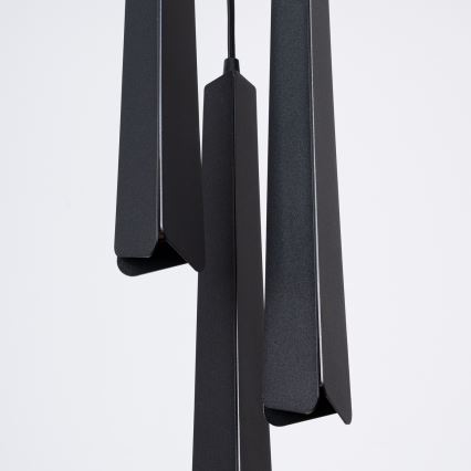 Lestenec na vrvici PRYSM 3xG9/8W/230V črna