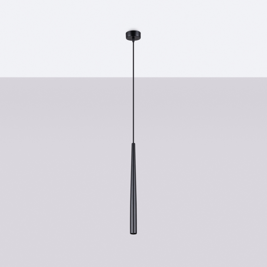 Lestenec na vrvici BLISS 1xG9/8W/230V črna