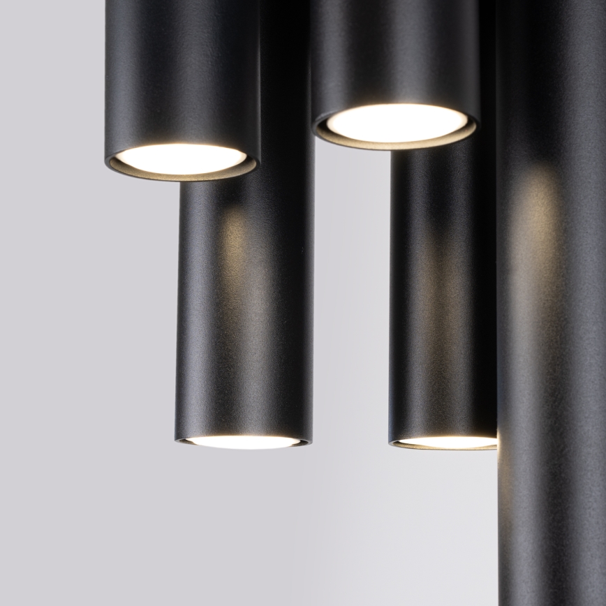 Reflektor LAGOS 5xGU10/10W/230V črna