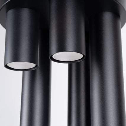 Reflektor LAGOS 5xGU10/10W/230V črna