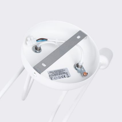 Lestenec LOOP 2xE27/15W/230V bela