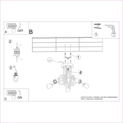 Lestenec EMBER 5xE27/15W/230V bela/bež/bukev