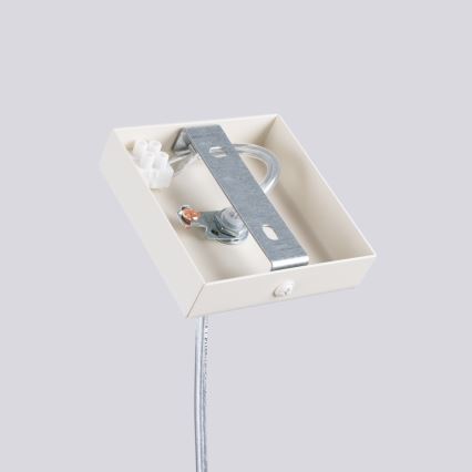 Lestenec na vrvici LAGOS 1xGU10/10W/230V krem barva