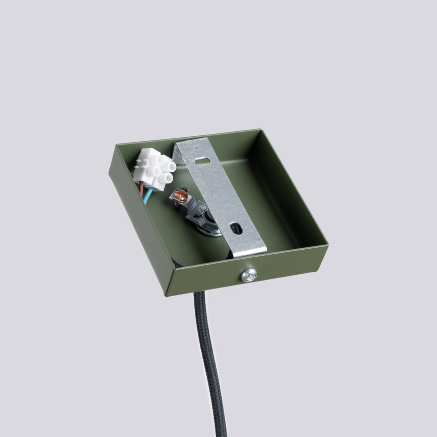 Lestenec na vrvici LAGOS 1xGU10/10W/230V zelena