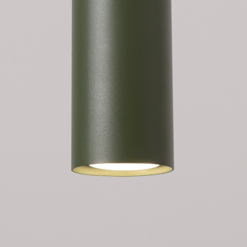 Lestenec na vrvici LAGOS 2xGU10/10W/230V zelena