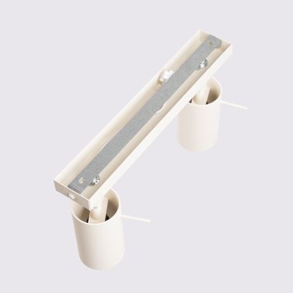 Reflektor RING 2xGU10/10W/230V krem barva