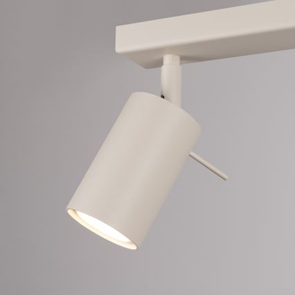 Reflektor RING 4xGU10/10W/230V krem barva