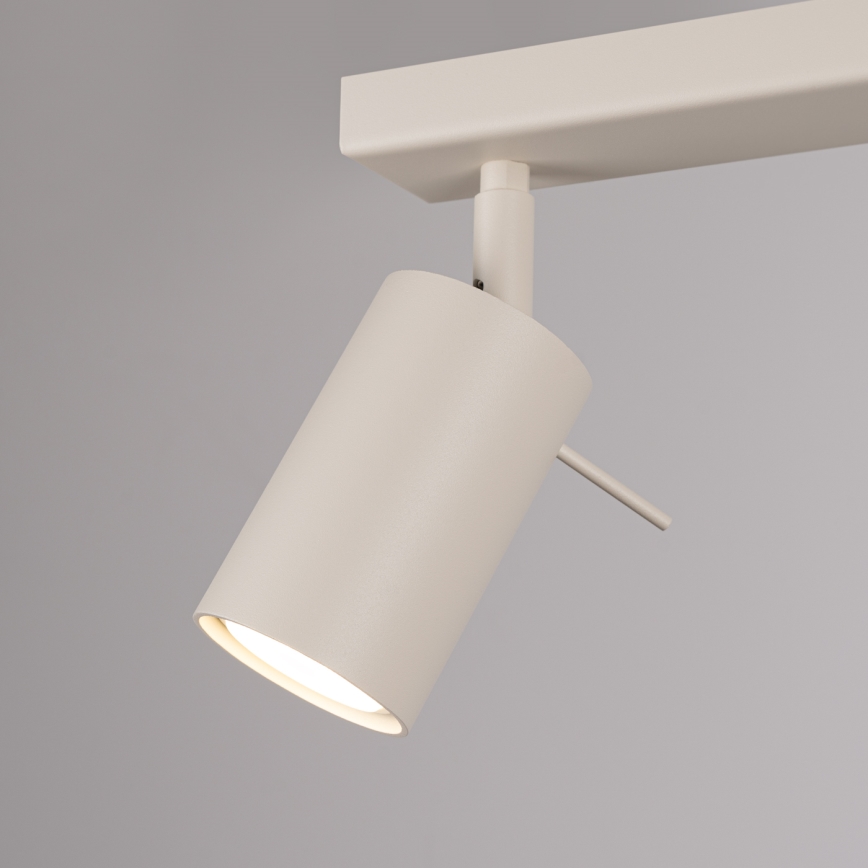 Reflektor RING 4xGU10/10W/230V krem barva