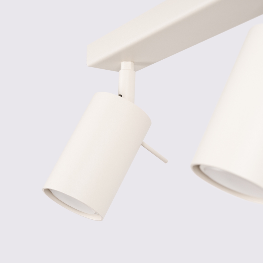 Reflektor RING 4xGU10/10W/230V krem barva