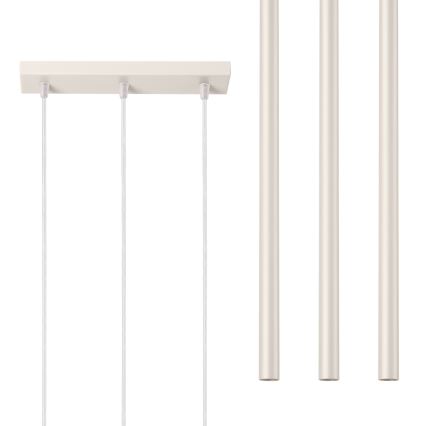 Lestenec na vrvici PASTELO 3xG9/8W/230V krem barva