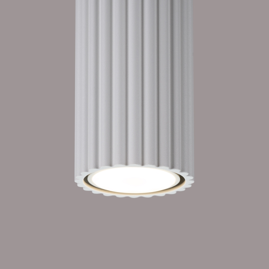 Reflektor KARBON 1xGU10/10W/230V 20 cm bela