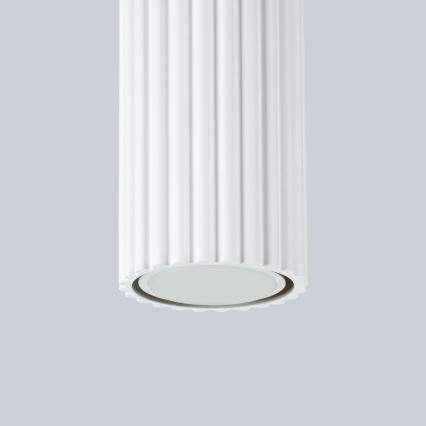 Reflektor KARBON 1xGU10/10W/230V 20 cm bela