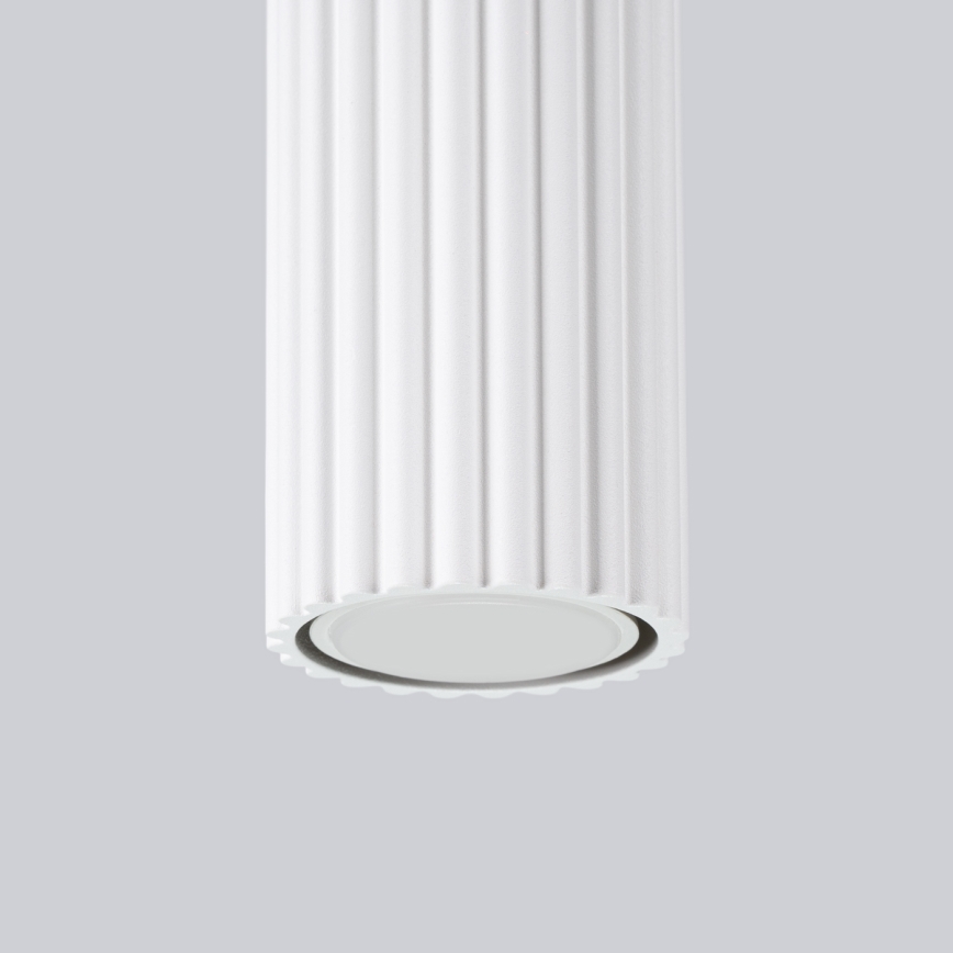 Reflektor KARBON 1xGU10/10W/230V 20 cm bela