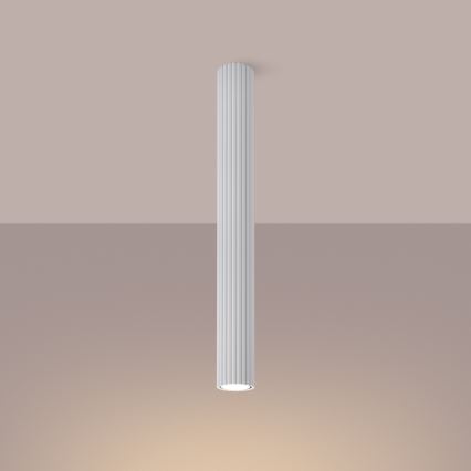Reflektor KARBON 1xGU10/10W/230V 60 cm bela