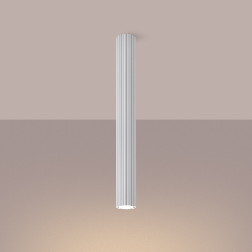 Reflektor KARBON 1xGU10/10W/230V 60 cm bela