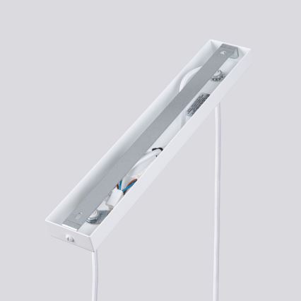Lestenec na vrvici KARBON 2xGU10/10W/230V bela