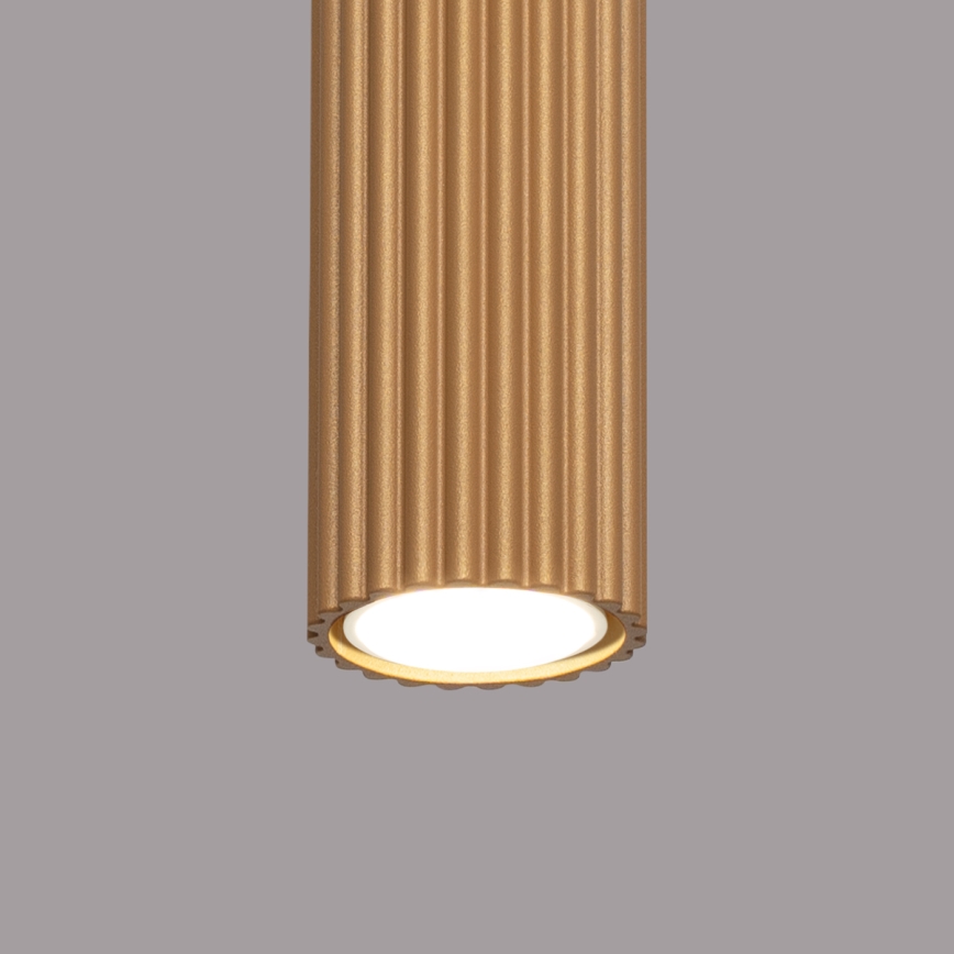 Reflektor KARBON 1xGU10/10W/230V 20 cm zlata