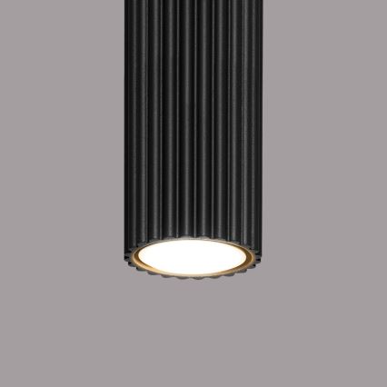 Reflektor KARBON 1xGU10/10W/230V 30 cm črna