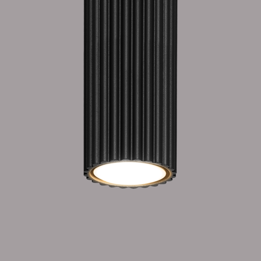 Reflektor KARBON 1xGU10/10W/230V 30 cm črna