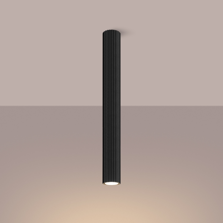Reflektor KARBON 1xGU10/10W/230V 60 cm črna