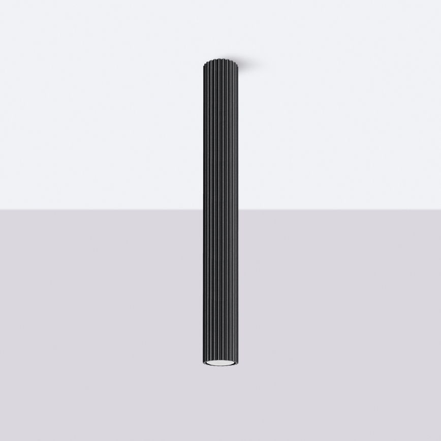 Reflektor KARBON 1xGU10/10W/230V 60 cm črna