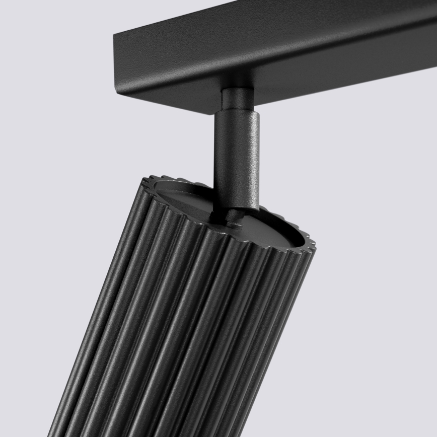Reflektor KARBON 3xGU10/10W/230V črna