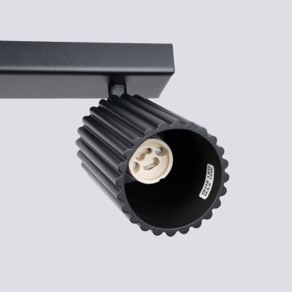 Reflektor KARBON 3xGU10/10W/230V črna