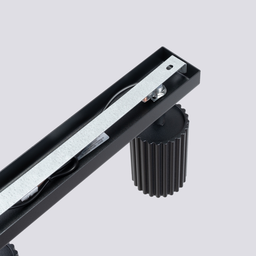Reflektor KARBON 3xGU10/10W/230V črna