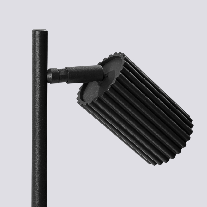 Namizna svetilka KARBON 1xGU10/10W/230V črna