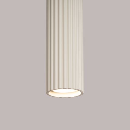 Lestenec na vrvici KARBON 1xGU10/10W/230V krem barva