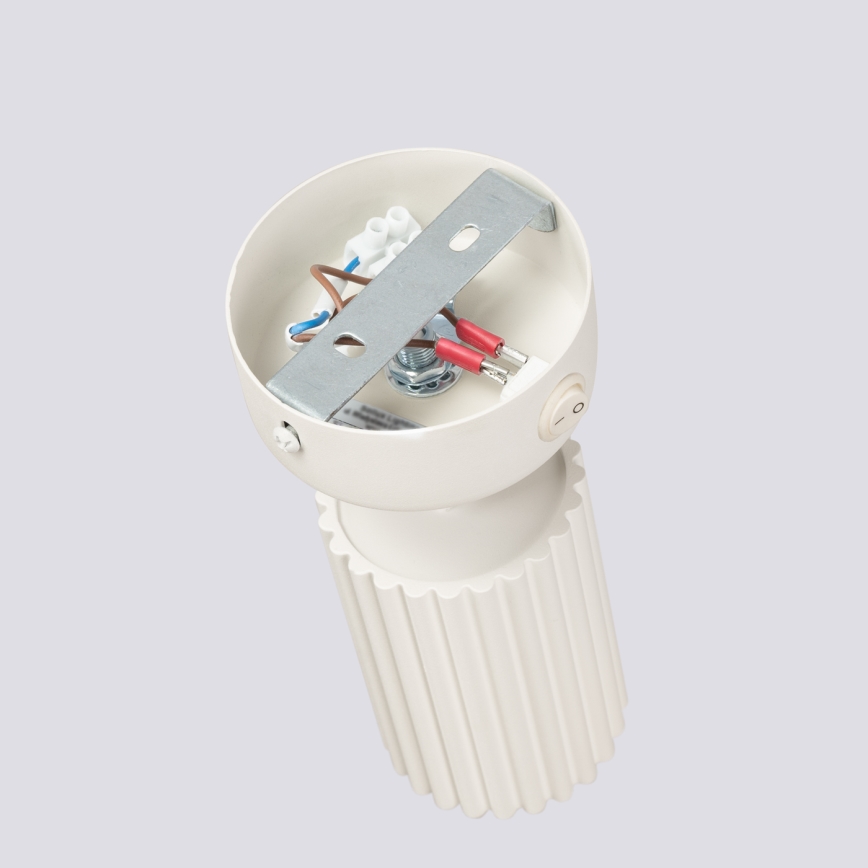 Stenski reflektor KARBON 1xGU10/10W/230V krem barva