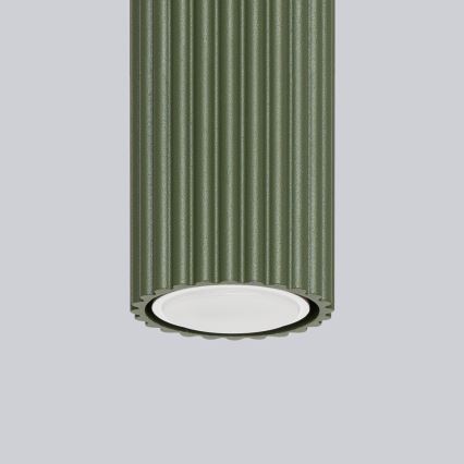 Reflektor KARBON 1xGU10/10W/230V 20 cm zelena