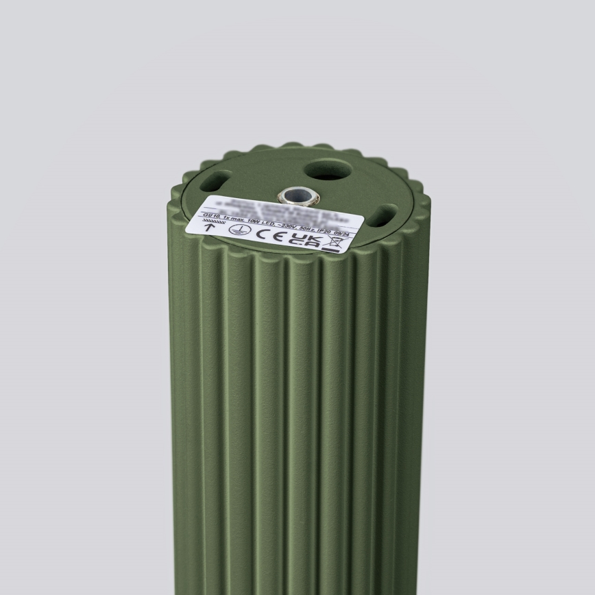 Reflektor KARBON 1xGU10/10W/230V 20 cm zelena