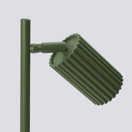 Namizna svetilka KARBON 1xGU10/10W/230V zelena
