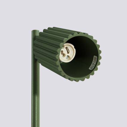 Namizna svetilka KARBON 1xGU10/10W/230V zelena