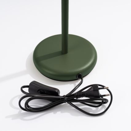Namizna svetilka KARBON 1xGU10/10W/230V zelena