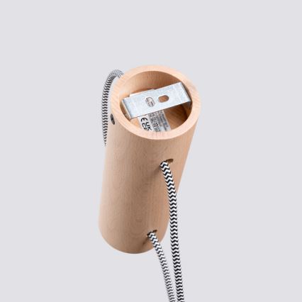 Stenska svetilka NIBMI 1xG9/8W/230V bukev
